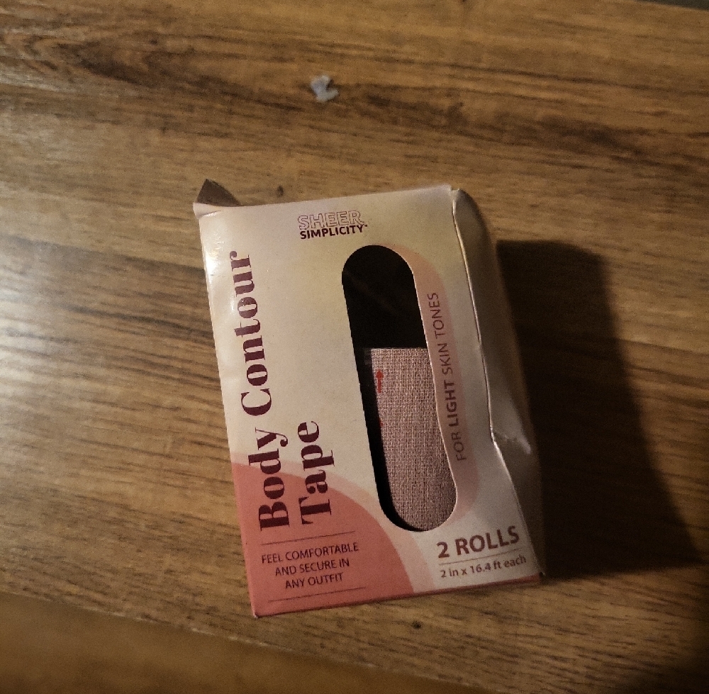 Body Contour Tape for Light Skin Tones
